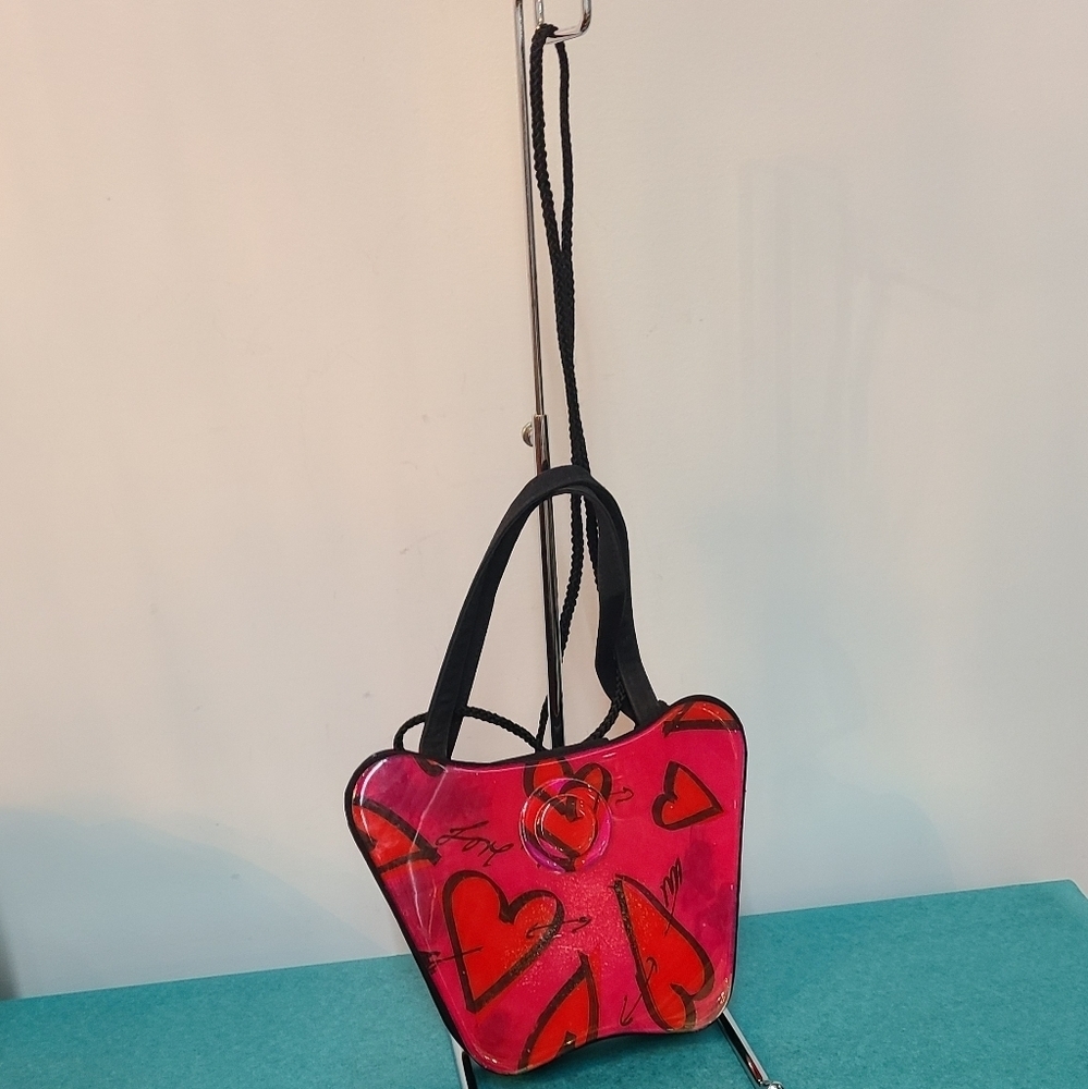 Angela Frascone Heart Crossbody Purse